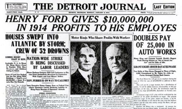 Ford motor company payroll #3